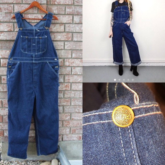 vintage sears overalls